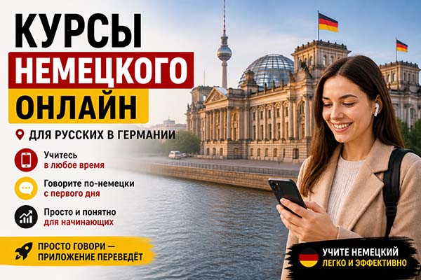 Бесплатный курс немецкого онлайн
