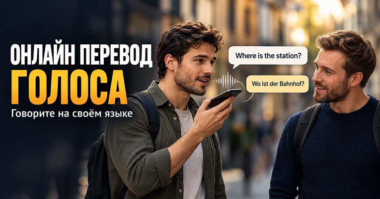 Онлайн перевод голоса